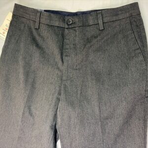 Dockers Classic Fit 34x32 Gray Signature Khaki Lux Cotton Stretch Dress Pants‎